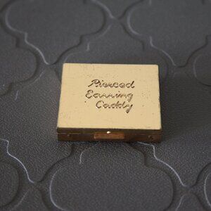 Vintage Brass Pierced Earring Caddy